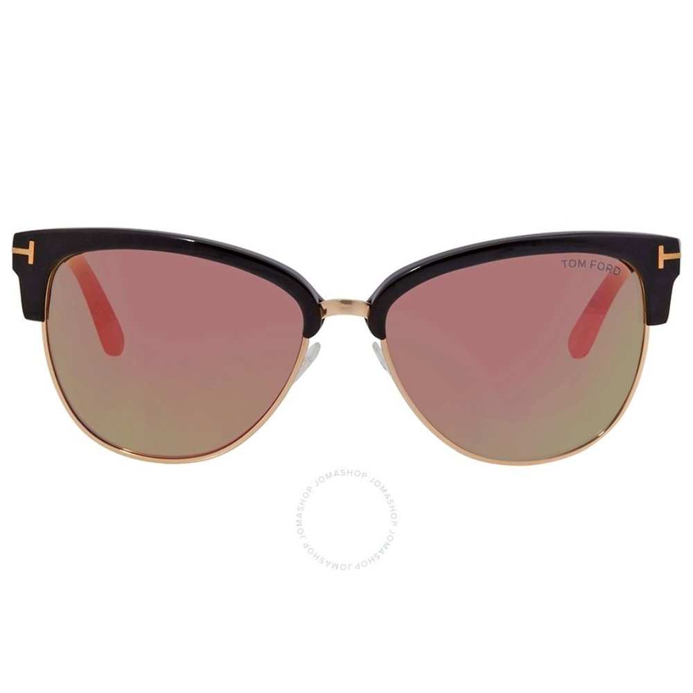 Tom Ford Cat Eye Mirrored FT0368 Women Sunglasses